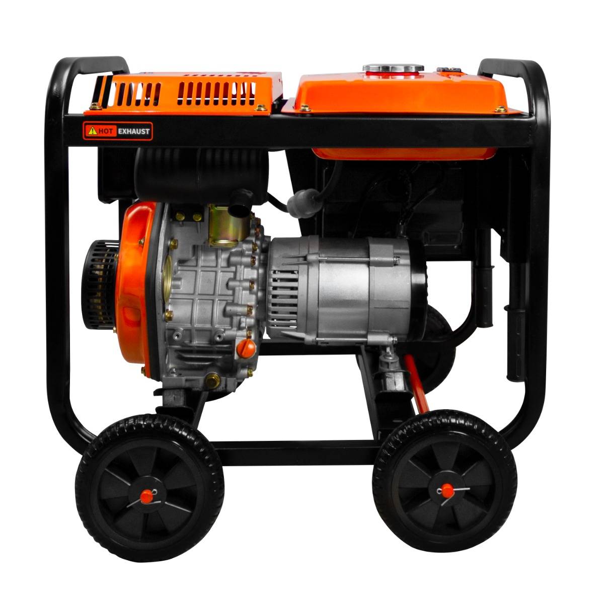 T-Mech 2000 watt draagbare diesel stroomgenerator