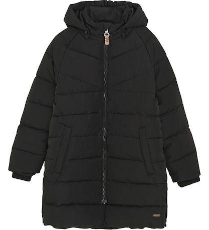 Minymo Dynefrakke - Quilted - Sort