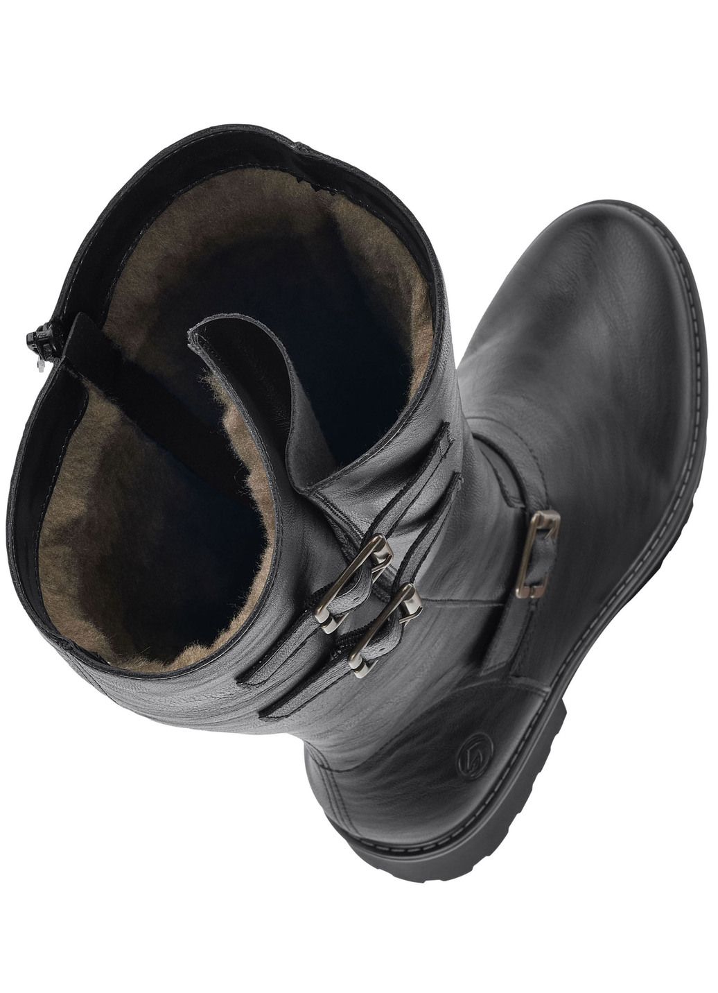 Remonte Stiefel mit Narben-Struktur