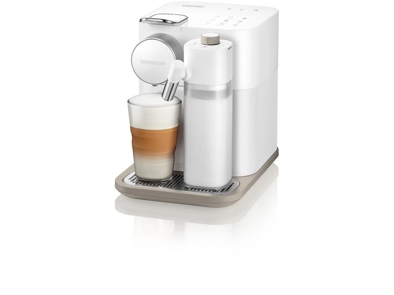 De'Longhi Kaffeemaschine Nespresso Gran Lattissima EN 640.W Kapselmaschine der Original Line mit Milchsystem und automatischer Spülfunktion
