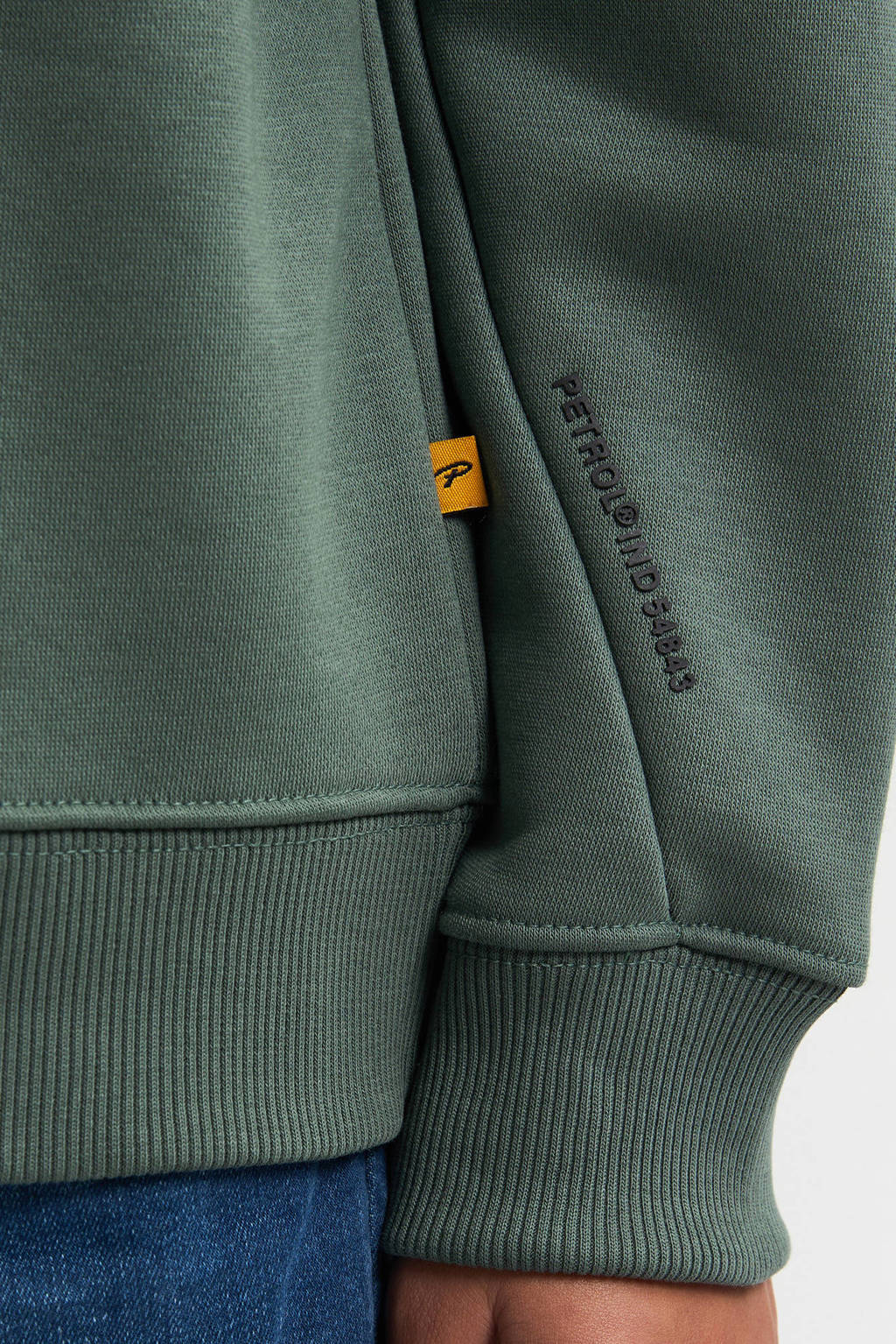 Petrol Industries hoodie donkergroen