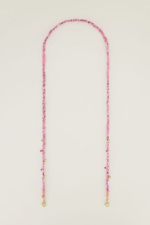 Roze bandana telefoonkoord