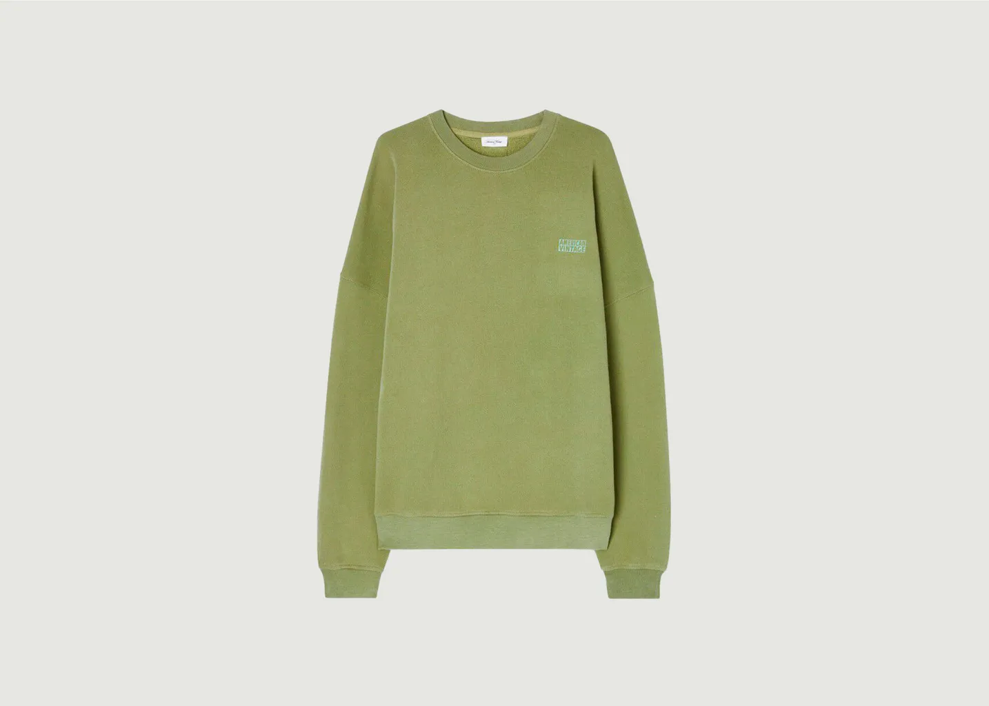 Sweatshirt siglé coupe ample Izubird American Vintage