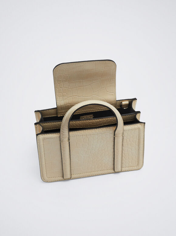 Bolsa com estampa animal - Raw