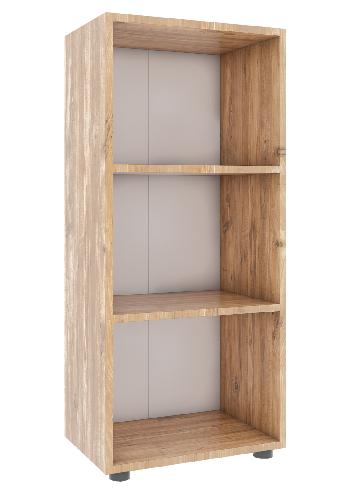 Regal ULAS - Honig-Eiche - 3 Fächer - 49 cm