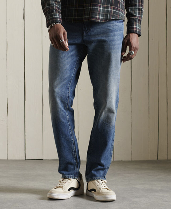 Superdry TAILORED STRAIGHT Horatio indigo vintage