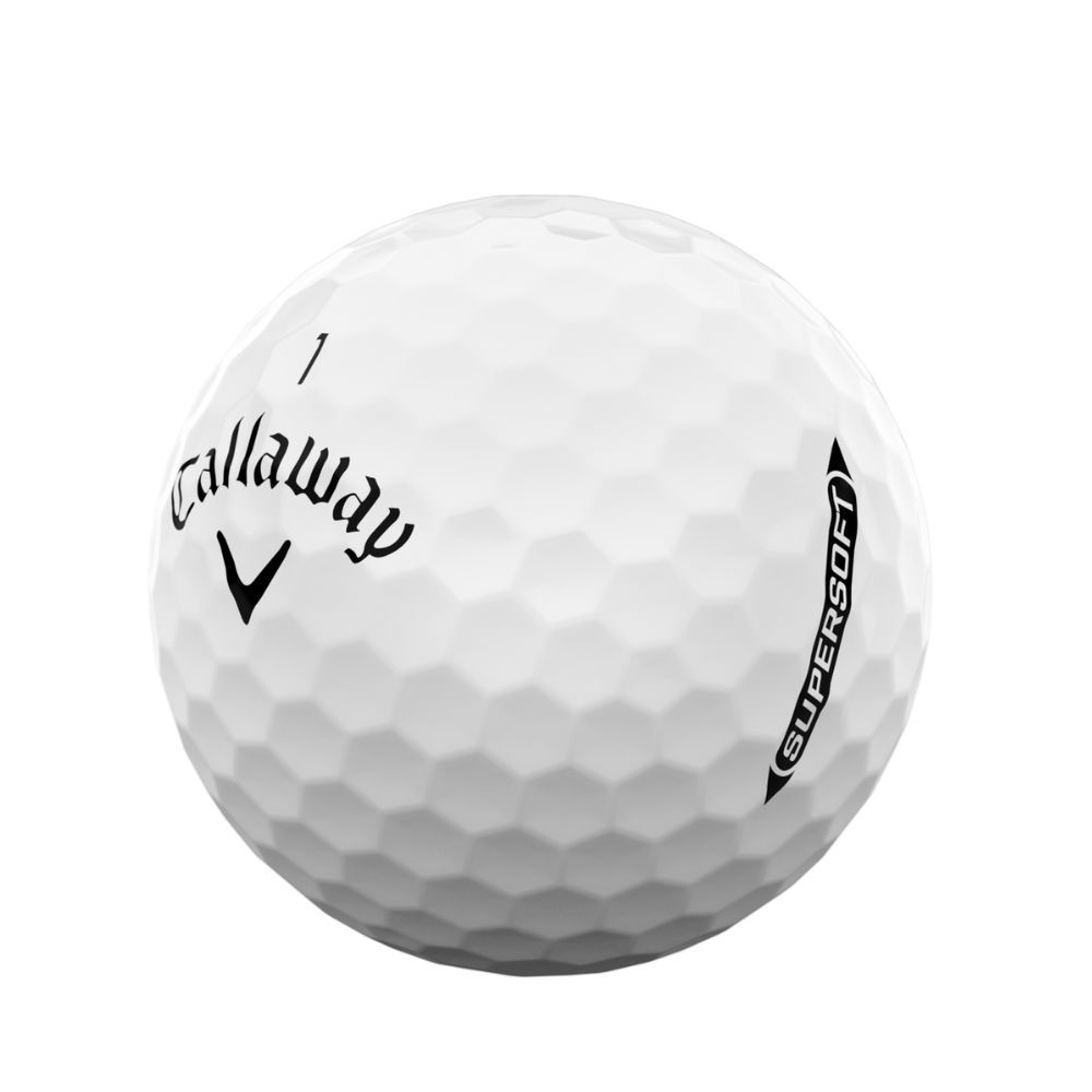 Supersoft Golfball Hvit