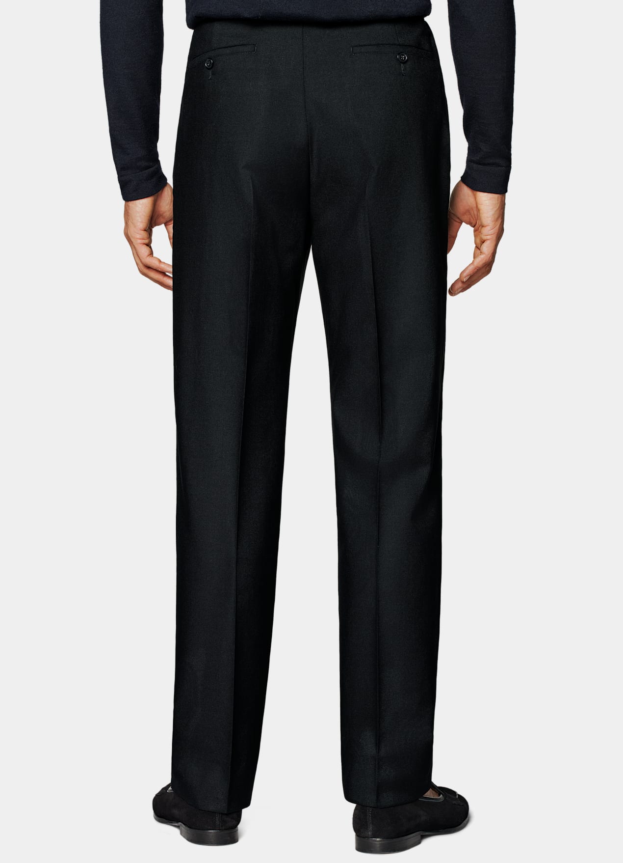 Pantalon Wide Leg Tapered noir