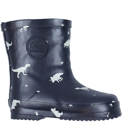 Petit by Sofie Schnoor Gummistiefel Gefüttert - Blau m. Dinosaur