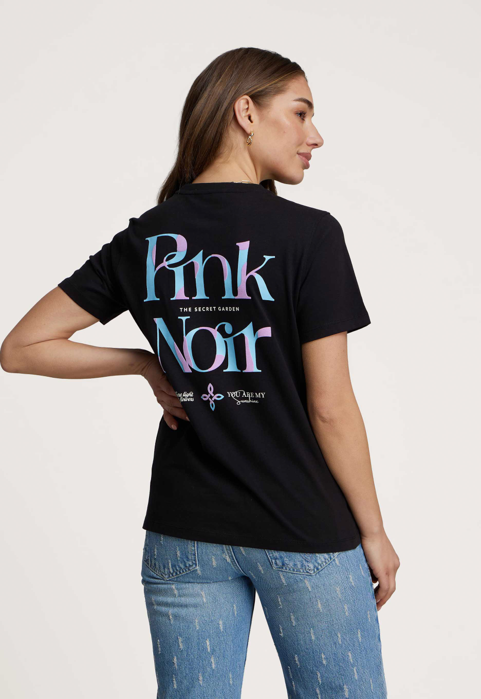 Pink Noir Nina T-shirt