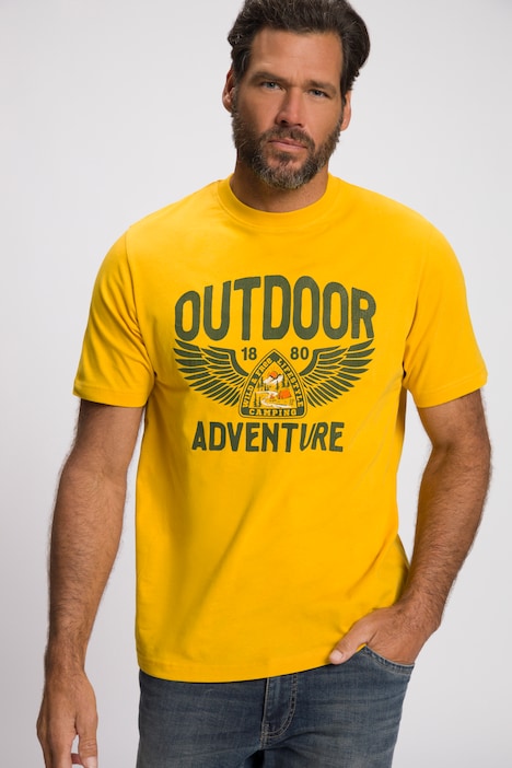 T-Shirt, Halbarm, Outdoor Print