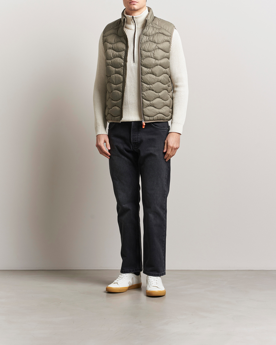 Save The Duck Tide Lightweight Padded Vest Elephant Grey