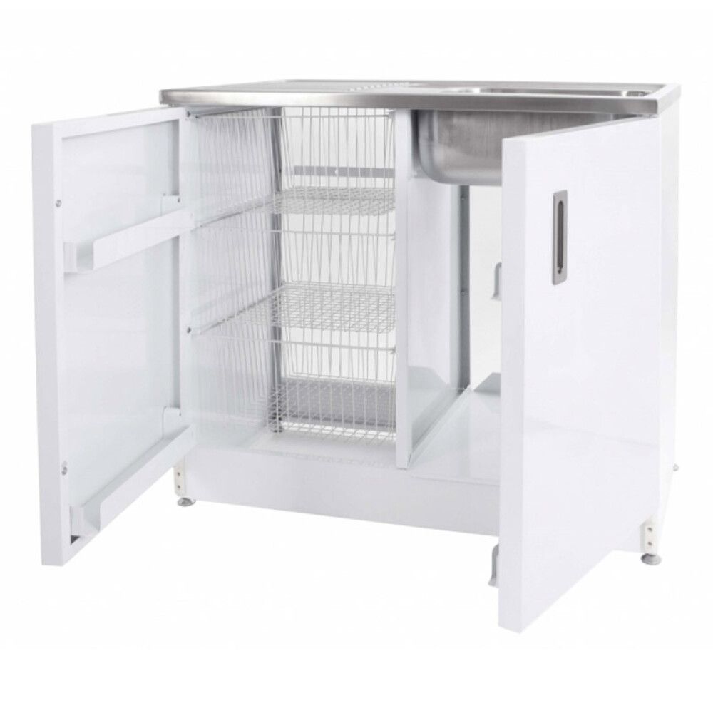 VASKEBENK VILAN STAINLESS VTB10 100X60X90CM HVIT