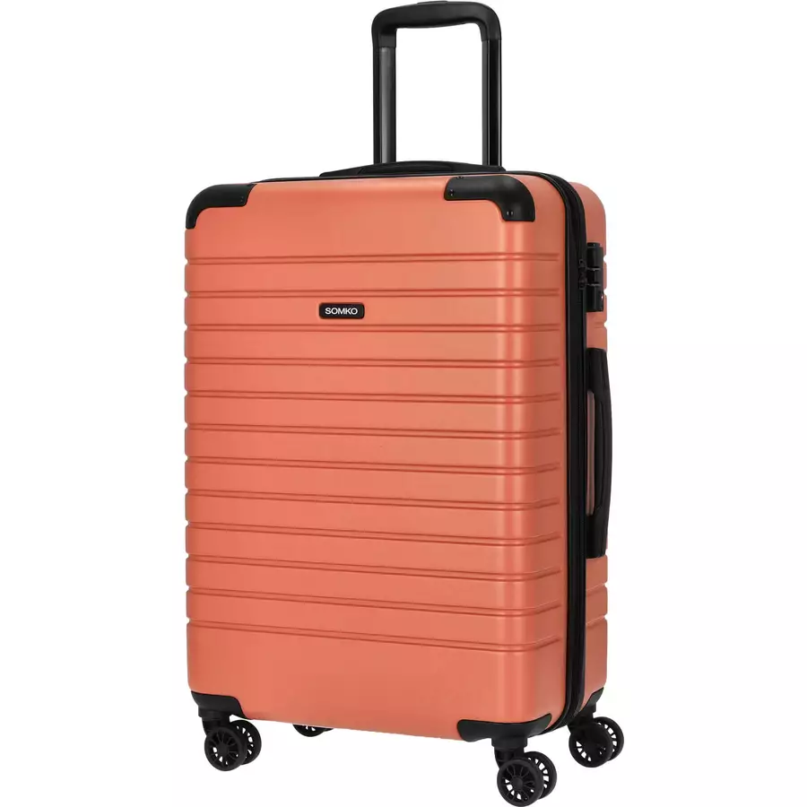 Somko Line - 4-Rollen-Trolley M 67 cm coral