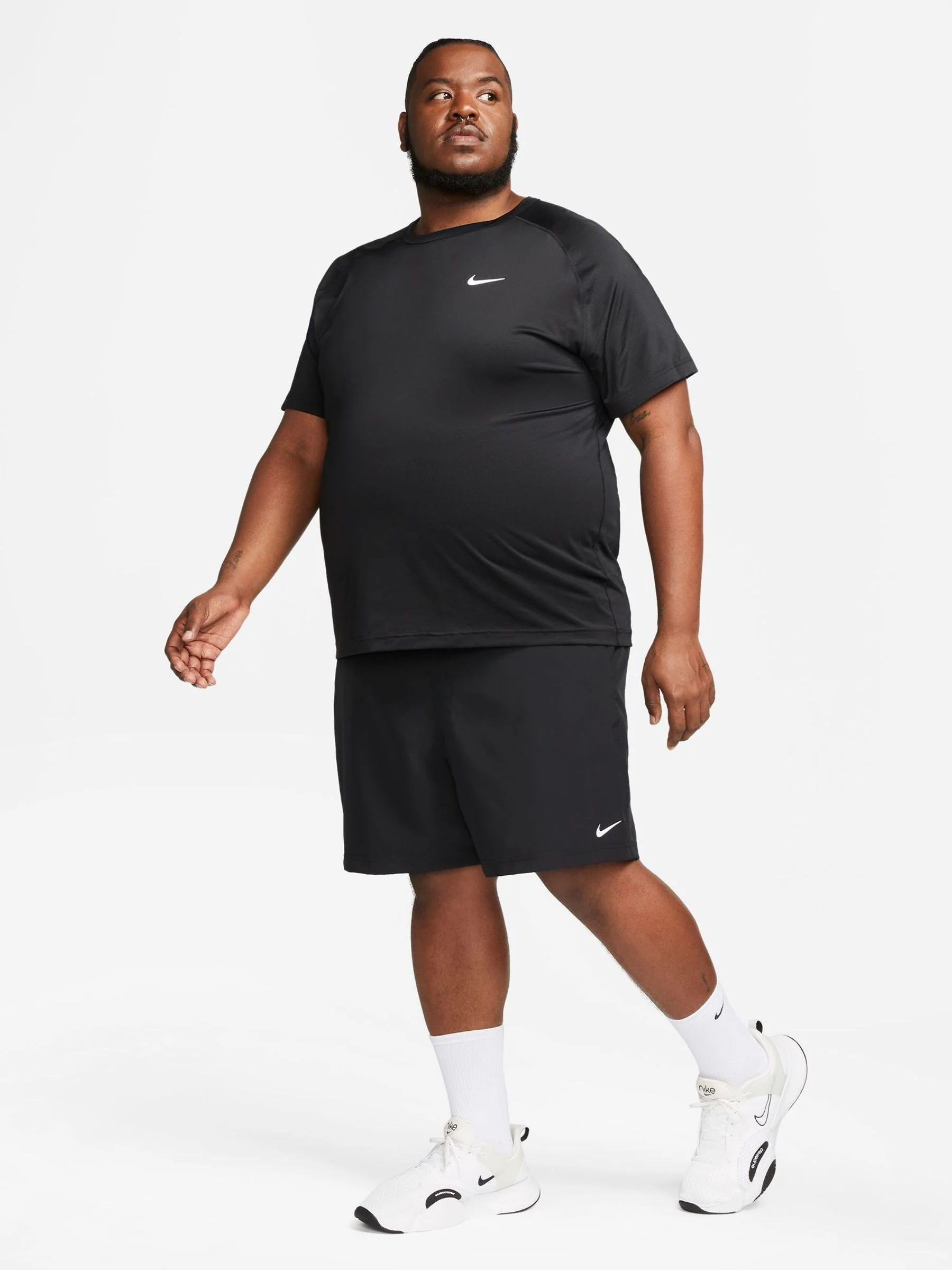 Zwart - Nike Dri-FIT Form 7 Inch niet-gevoerde trainingsshorts