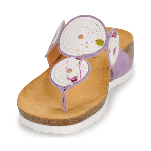 Think - JULIA - Violet / Blanc