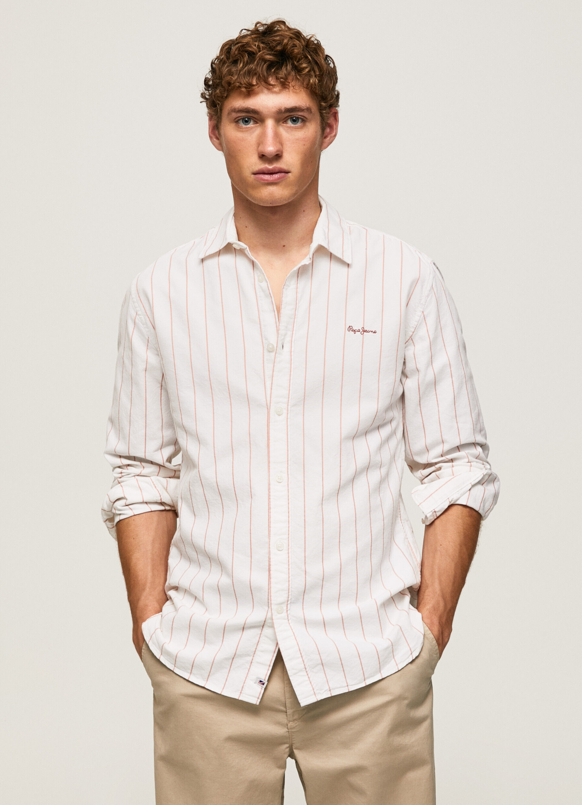 Camisa Oxford Lynton Fit Regular - branca