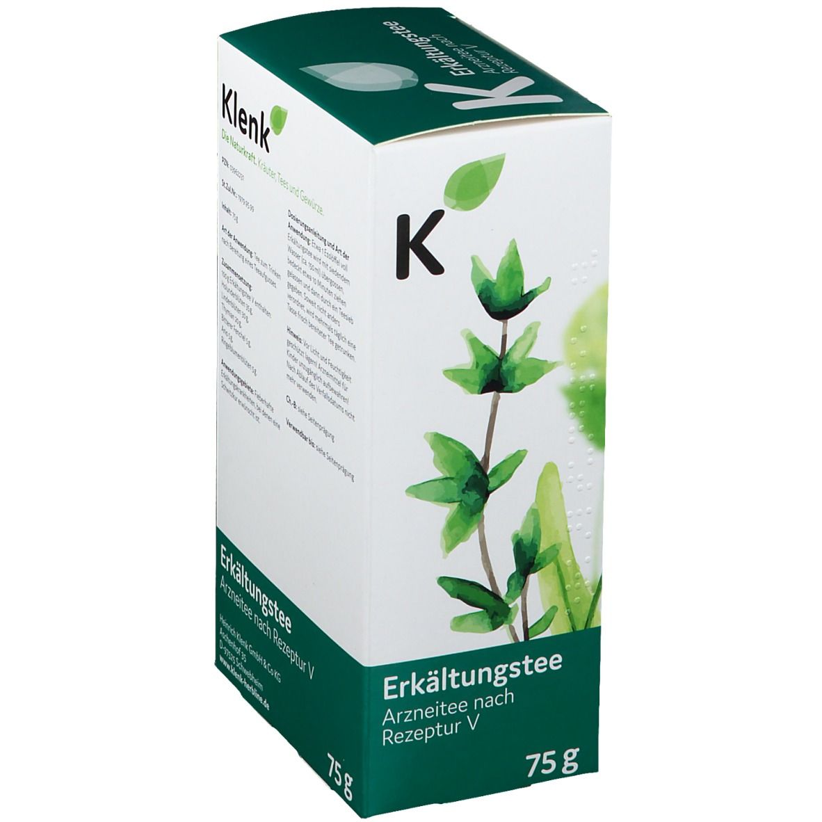 Erkältungstee Arznei-Tee Klenk