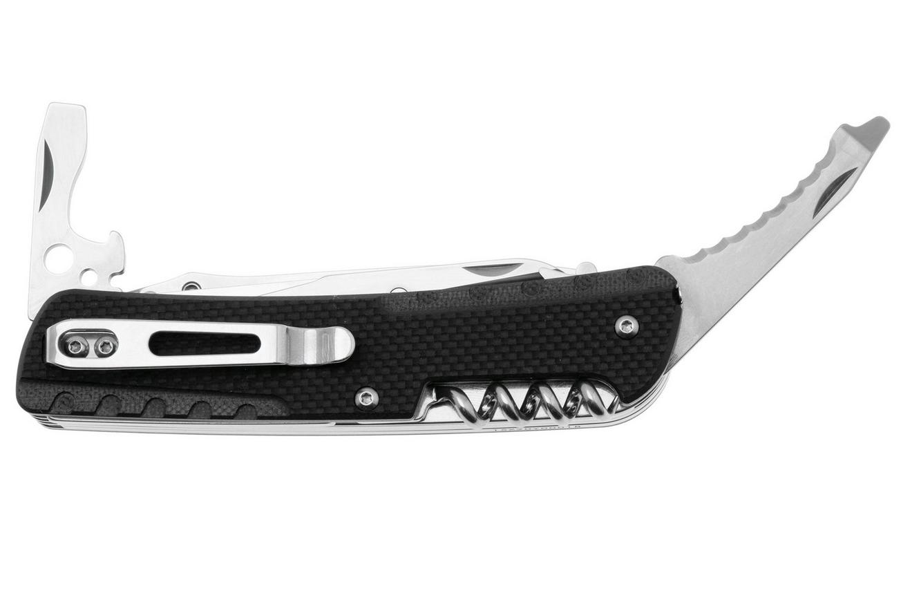 Ruike LD42-B Trekker zakmes, zwart