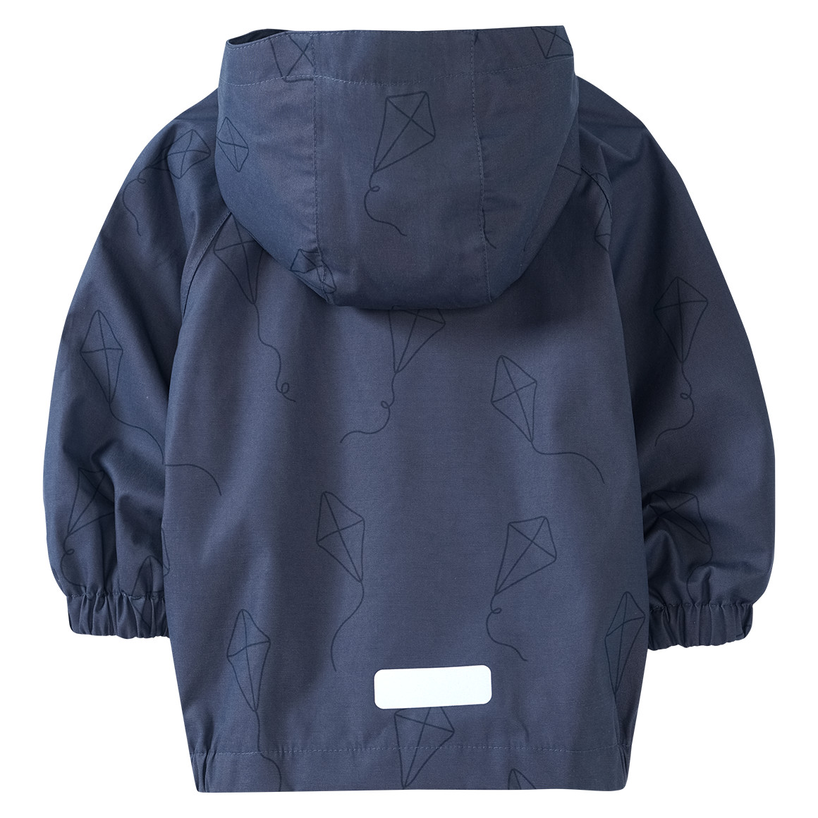 Topomini Pure Collection Baby Regenjacke mit Drachen-Allover blau