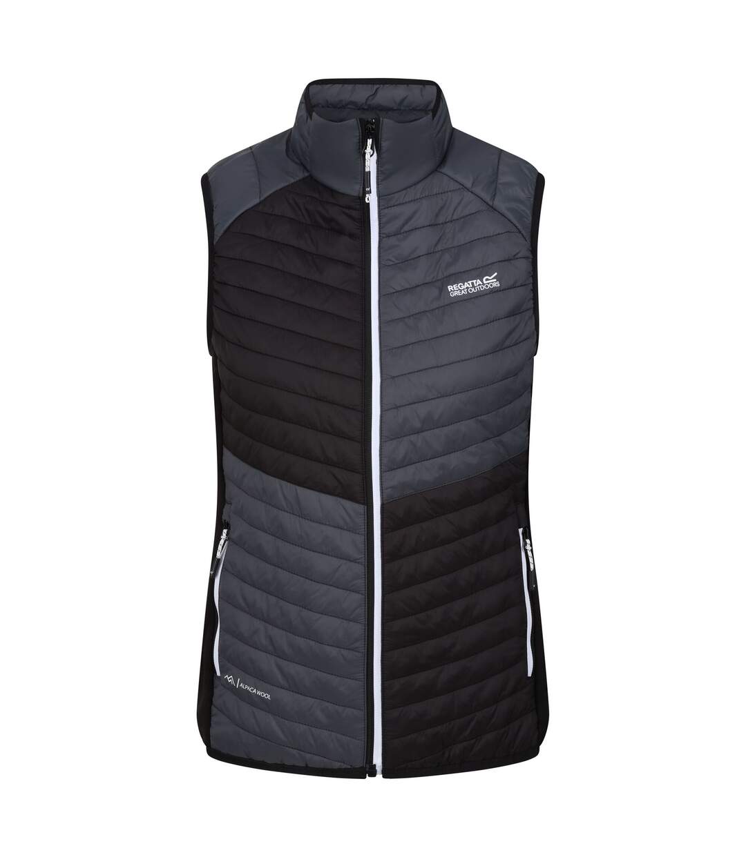 Regatta - Veste sans manches TRUTTON - Femme (Gris phoque / Noir) - UTRG9442