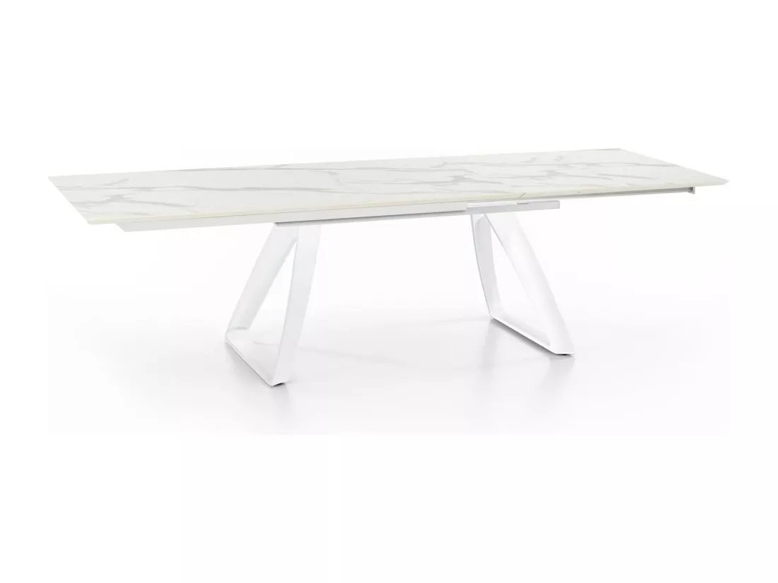 Barret Table Extensible (170/270 x 90 cm) en HPL sur MDF Blanc