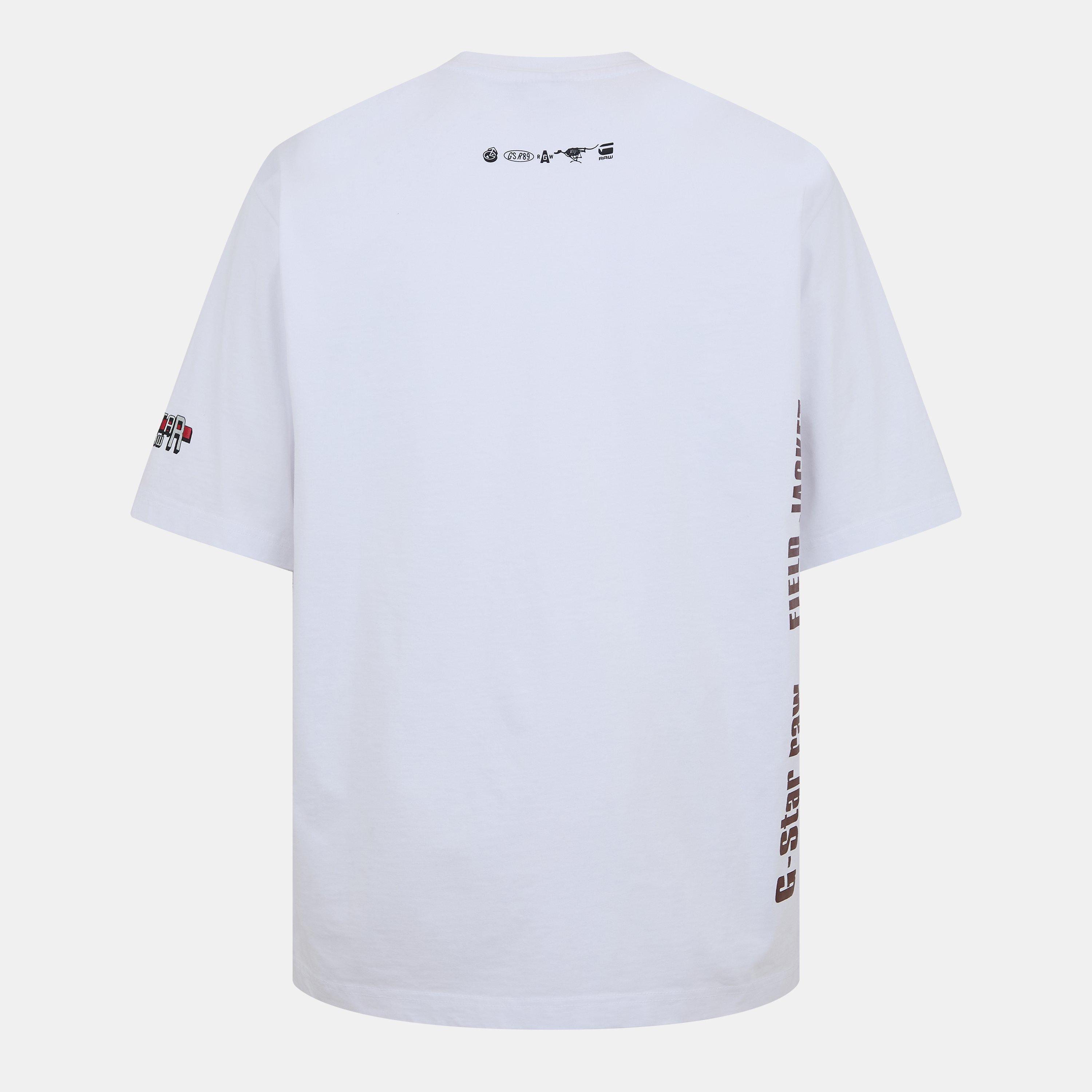 G Star Modelkit Print Boxy T Shirt