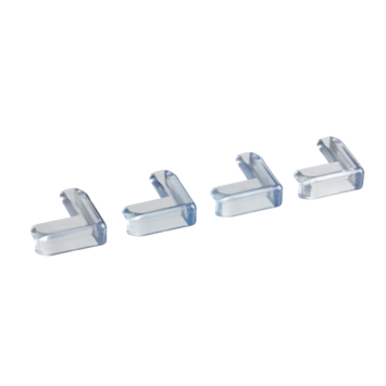 Tafelhoekbeschermer transparant 4 stuks