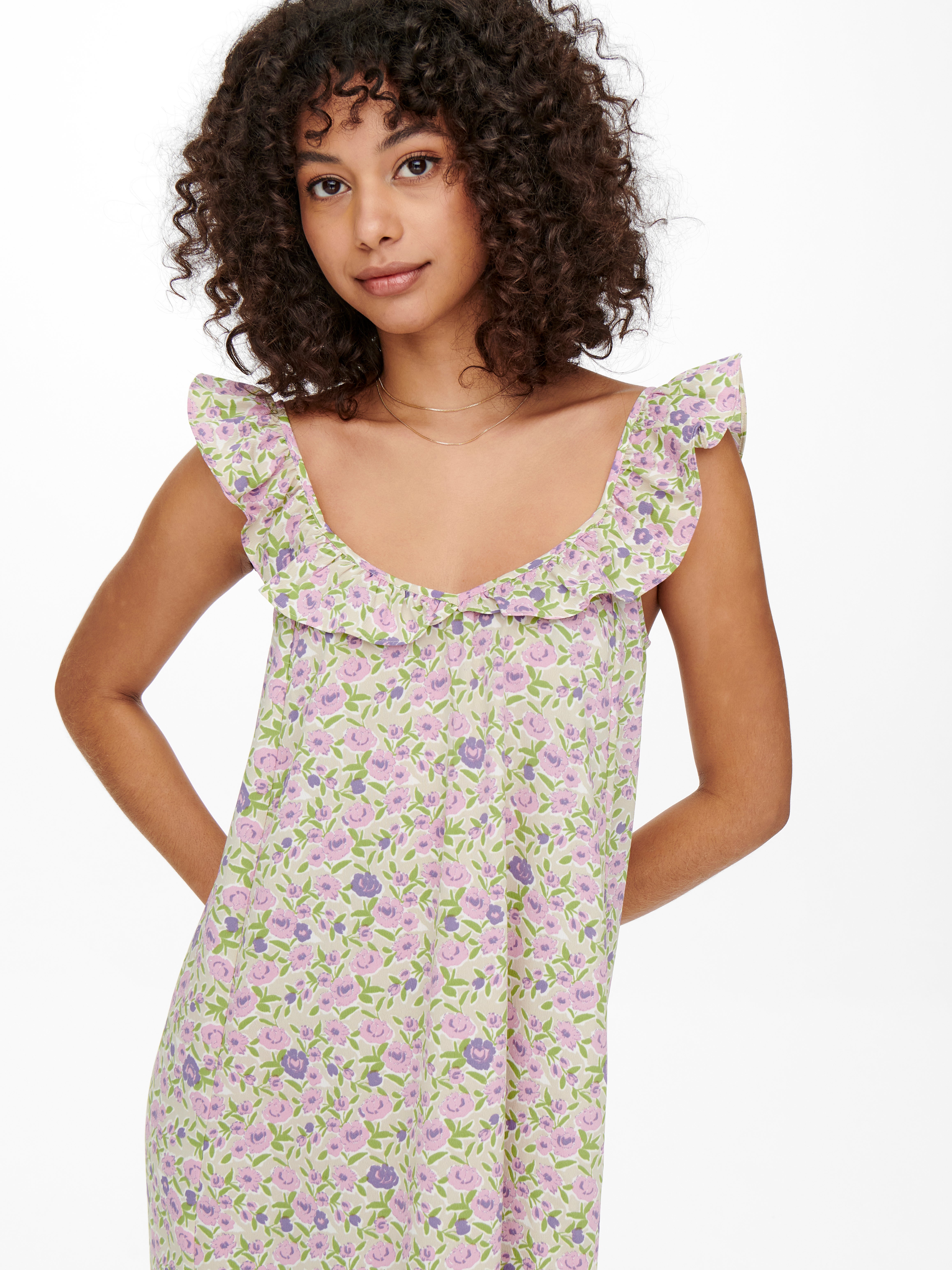 ONLZORA Langes Kleid Peyote