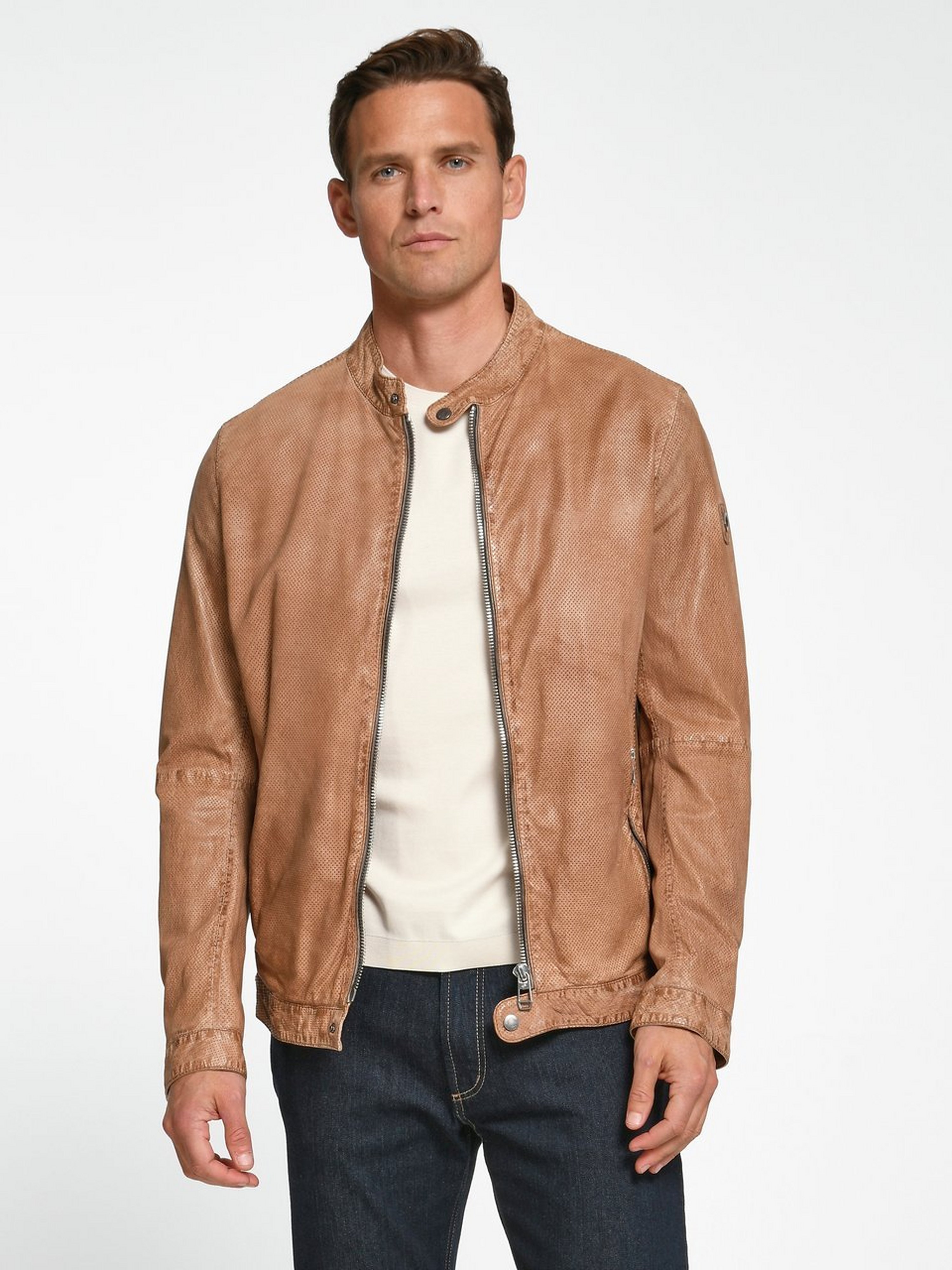 Lederjacke