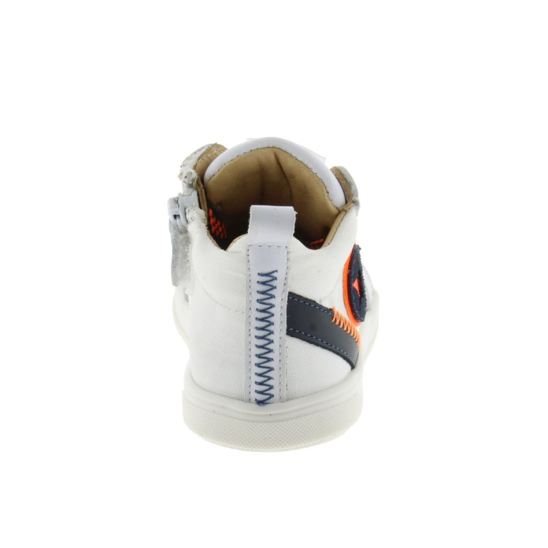 Acebos Acebos Blanc Blanc Orange Petite Etoile Zip