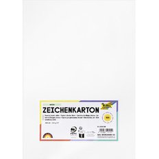 Papier à dessin, A4, 120 g/m2, blanc