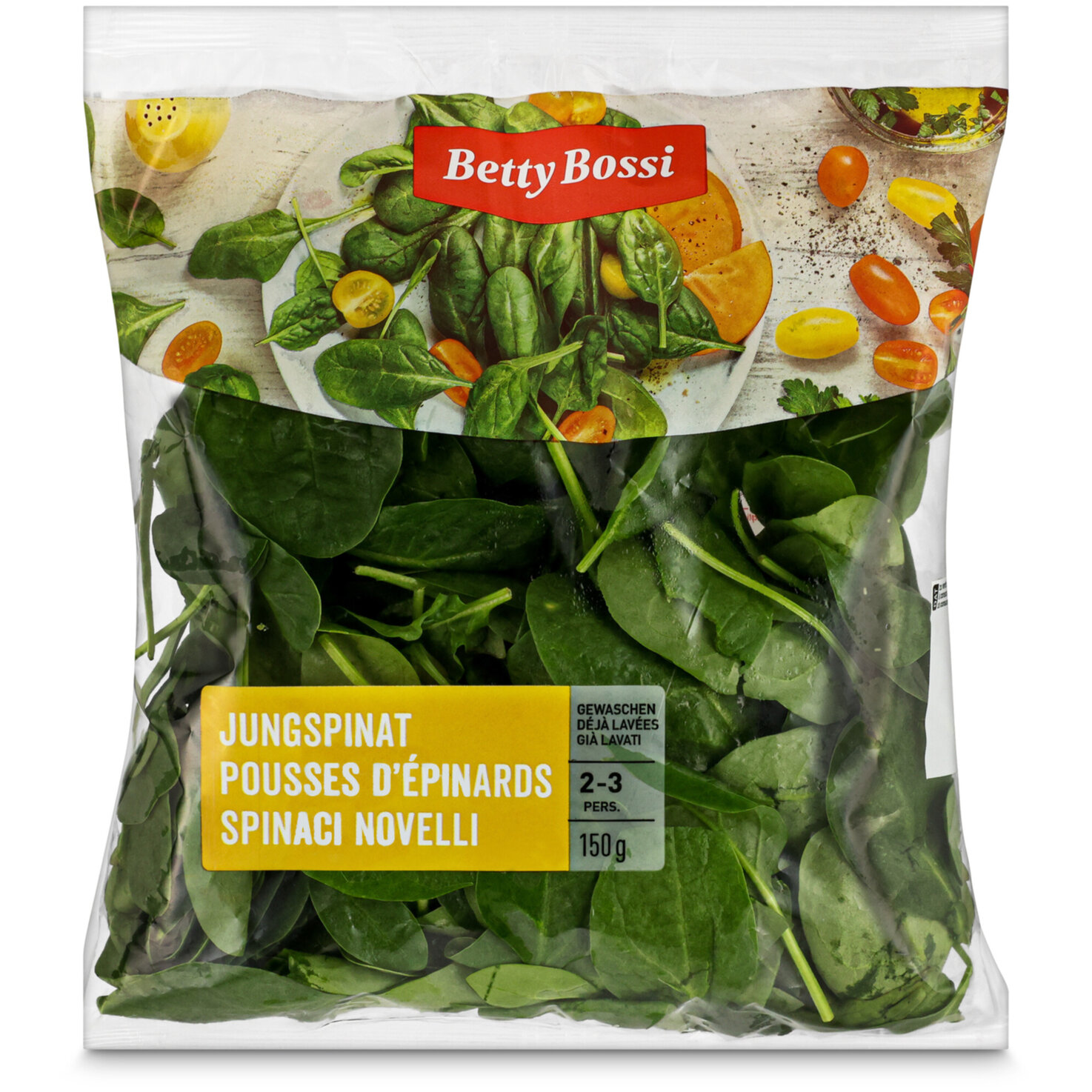 Betty Bossi Jung-Spinat -