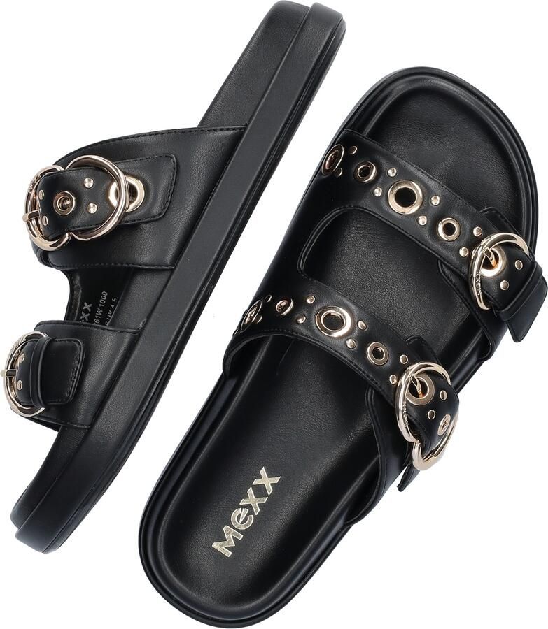 Mexx TOMA SIKIEL Sandal Dames Sneaker-Zwart