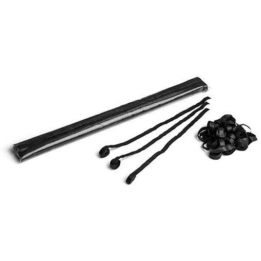 Magic FX STR01BL papieren streamers 5mx0.85cm zwart 100st
