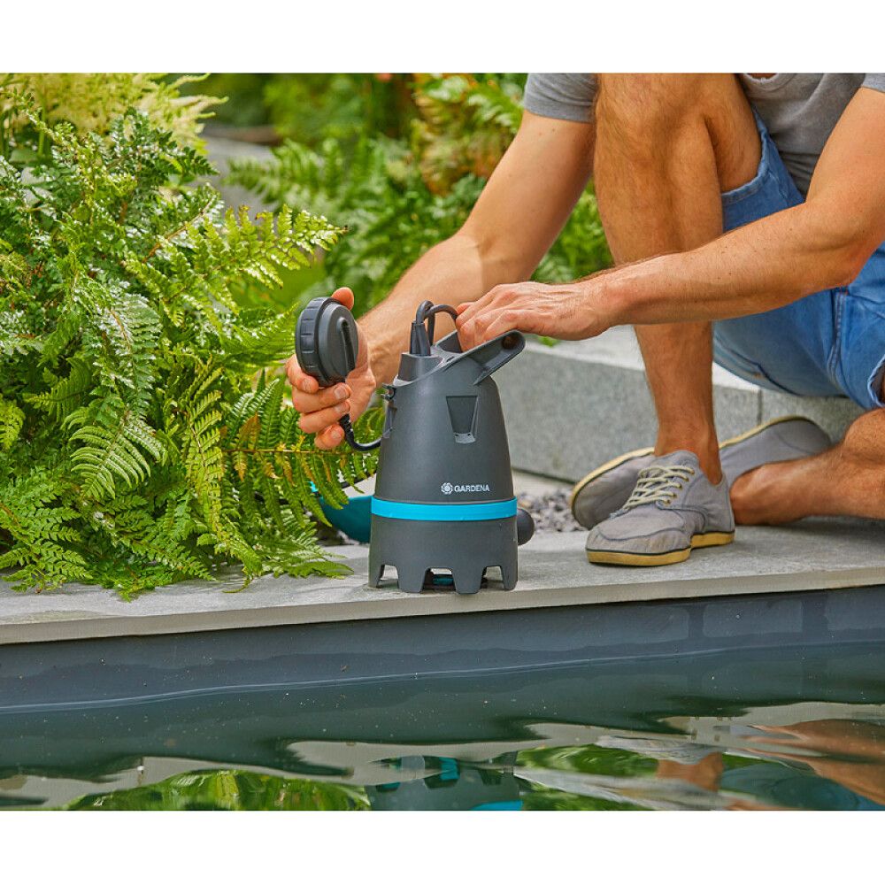 HAGEPUMPE GARDENA BASIC 10500 NEDSENKBAR