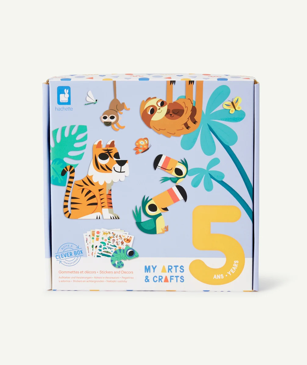 JANODTABLEAUX GOMETTES THÈME JUNGLE 5 ANS