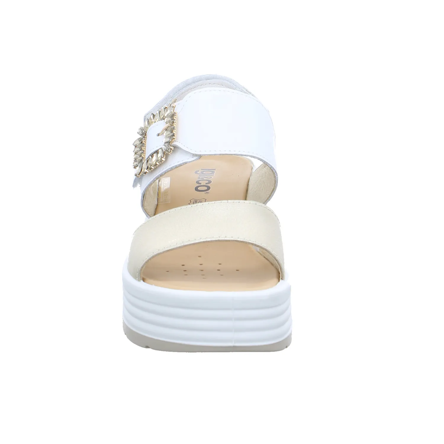 IGI & CO Sandalette Gold Leder