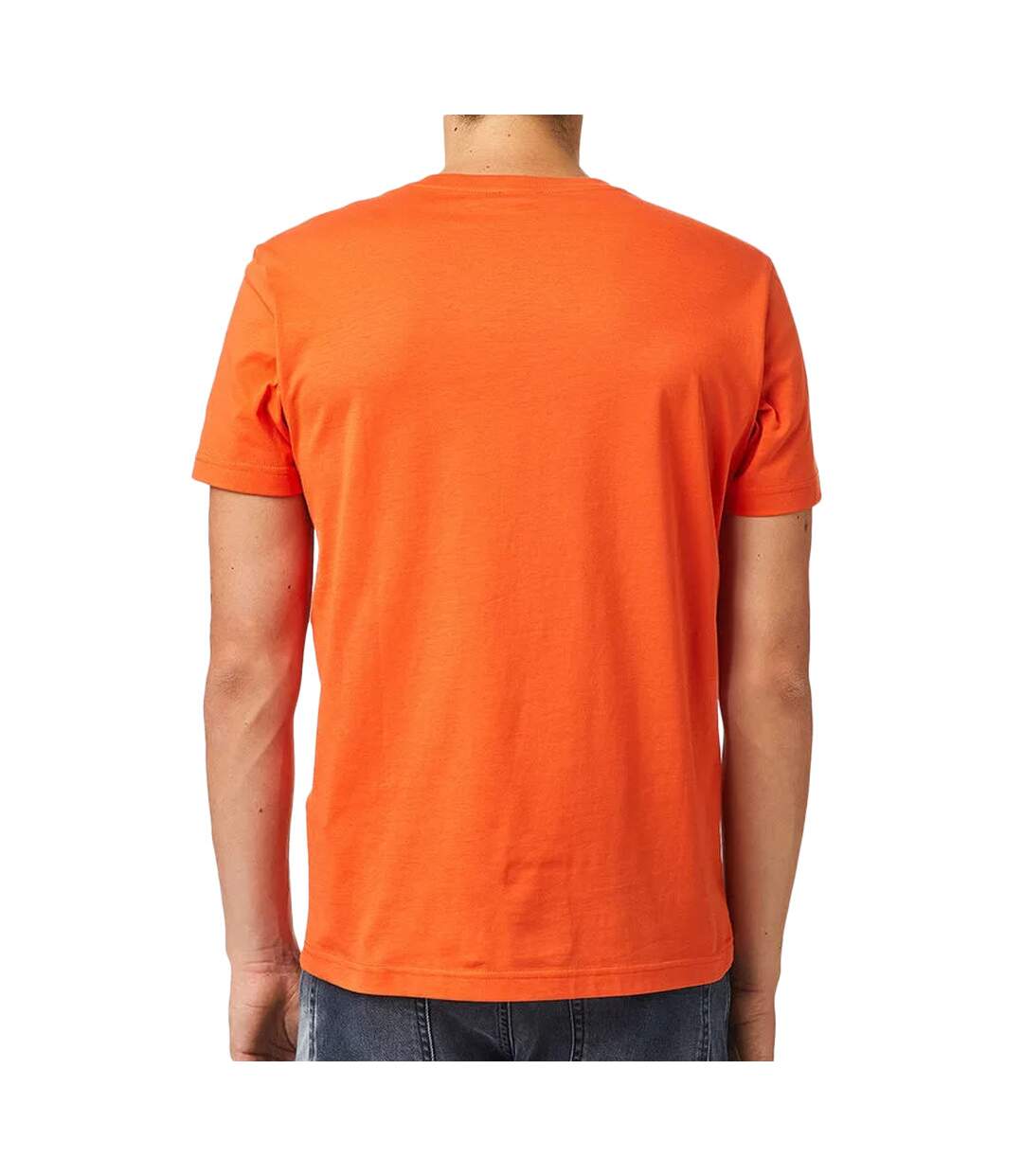 T-shirt Orange Homme Diesel  Diegos