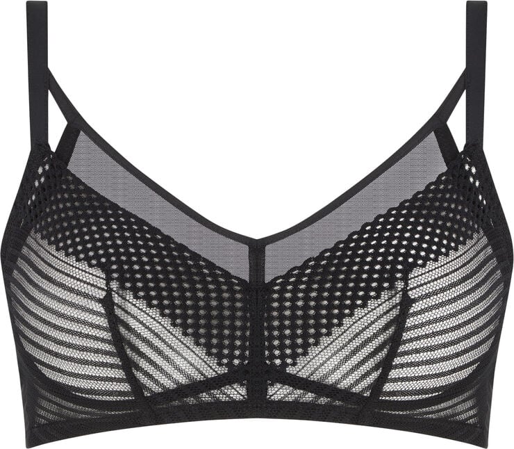 Chantelle Pulp Play Wirefree Support Bra Black