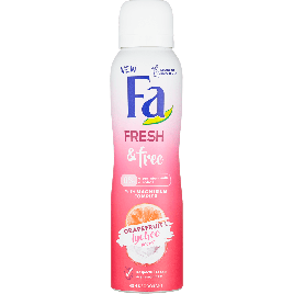 Fa Fresh & free deospray grapefruit & lychee (150 ml)