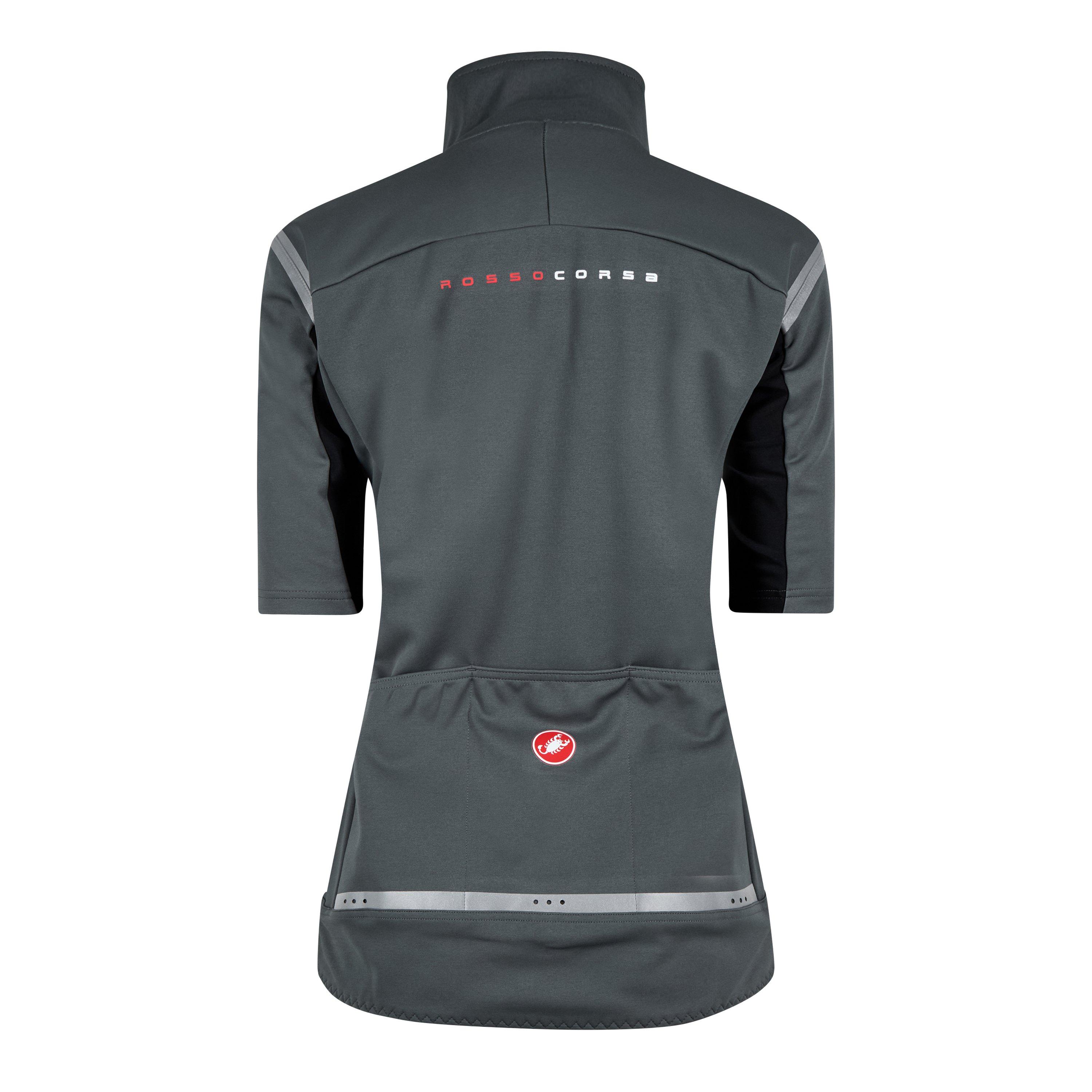 Castelli Gabba Short Sleeve Zip Up Jersey Top Womens
