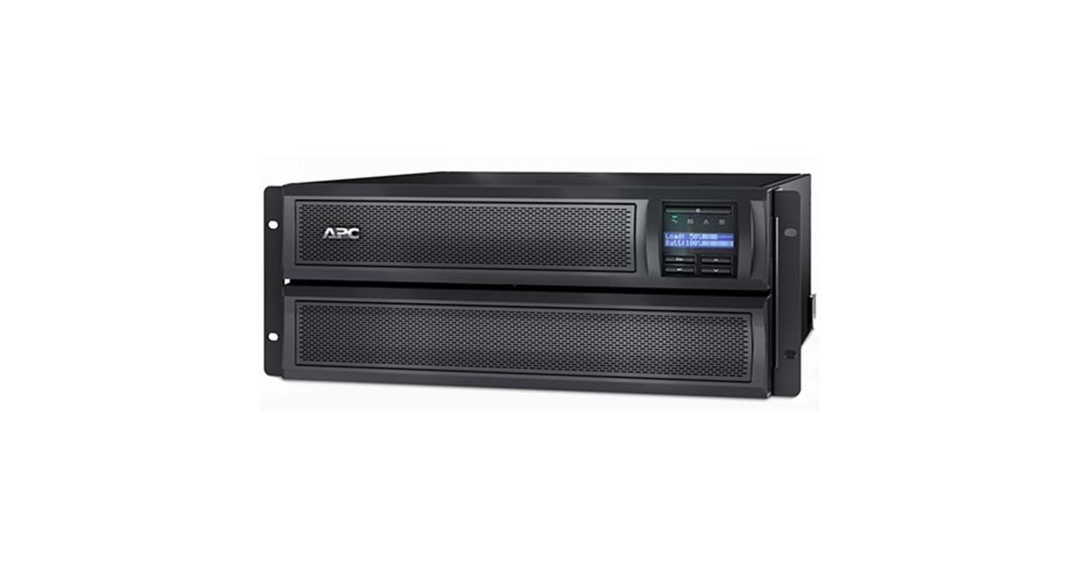 APCSmart-UPS X SMX3000HV Noodstroomvoeding ups  (Zwart, 3000VA, 8x C13, 2x C19 uitgang, USB, short depth)