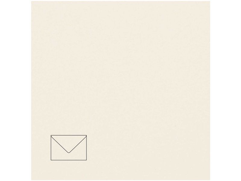 Rico Design Paper Poetry Essentials Umschlag C6 Hellgelb Kuvert C6