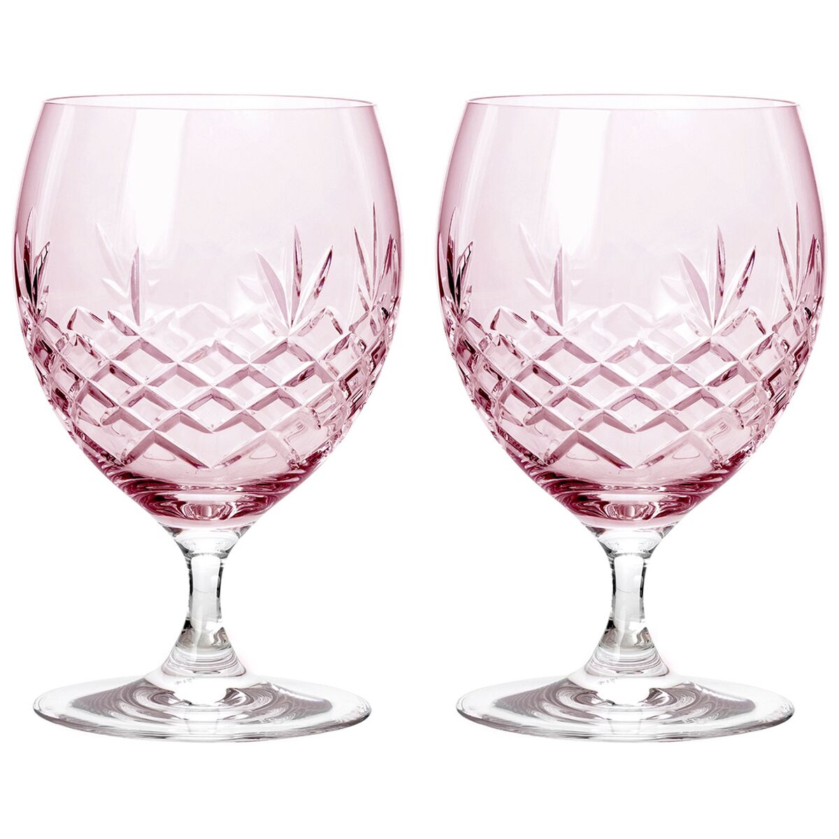 Crispy Eightball Glass 2 stk, Topaz