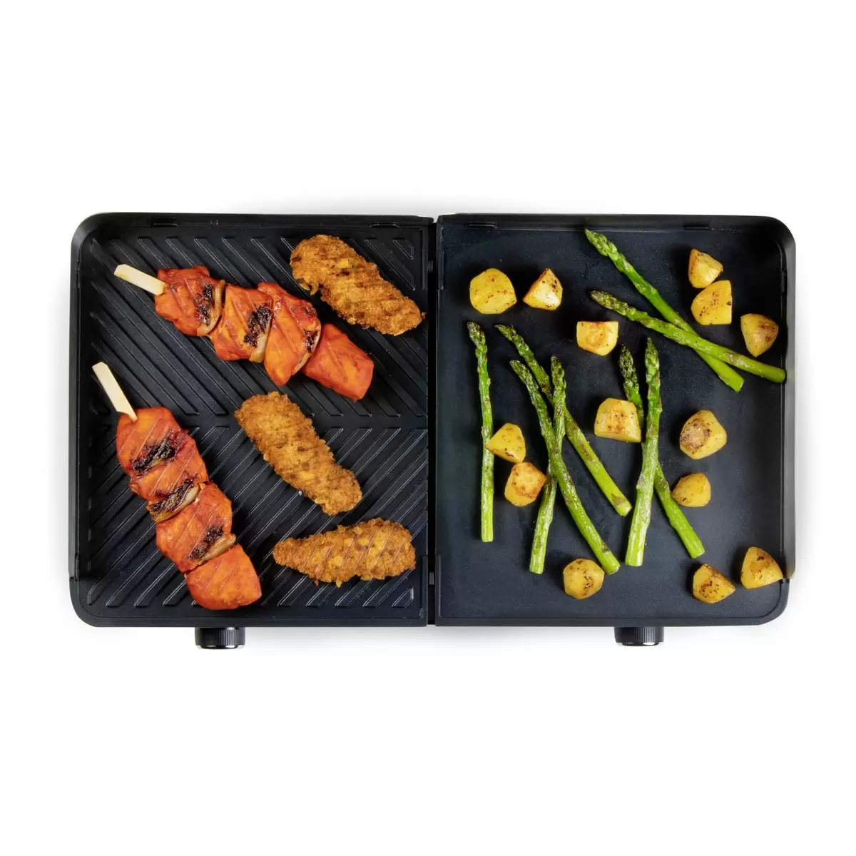 Elektrogrill Tisch Domo DO9259G Silber