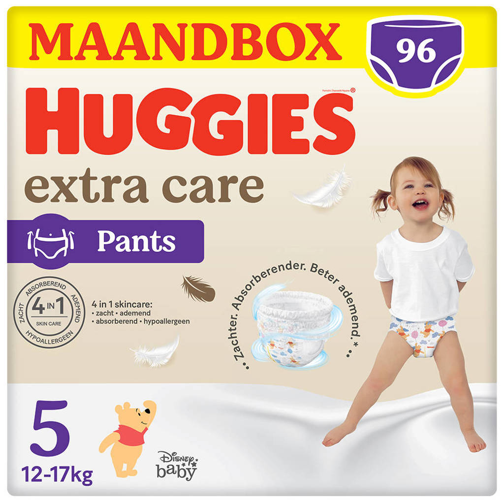 luierbroekjes - maat 5 (12 - 17 kg) - 96 stuks