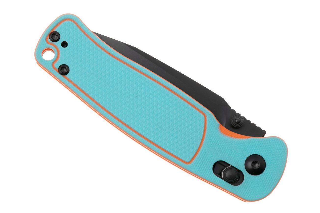 CJRB Shale J1943-BBO, PVD AR-RPM9, Blue Orange G10, zakmes