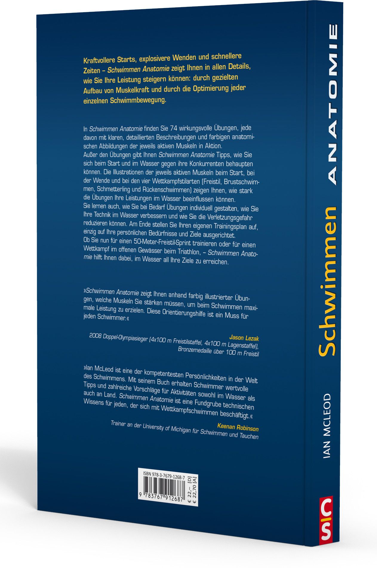 Schwimmen Anatomie