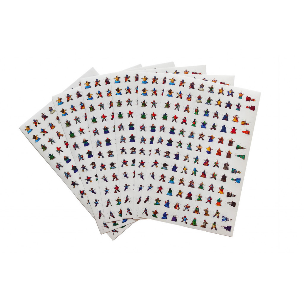 Carcassonne : Anniversary Stickers